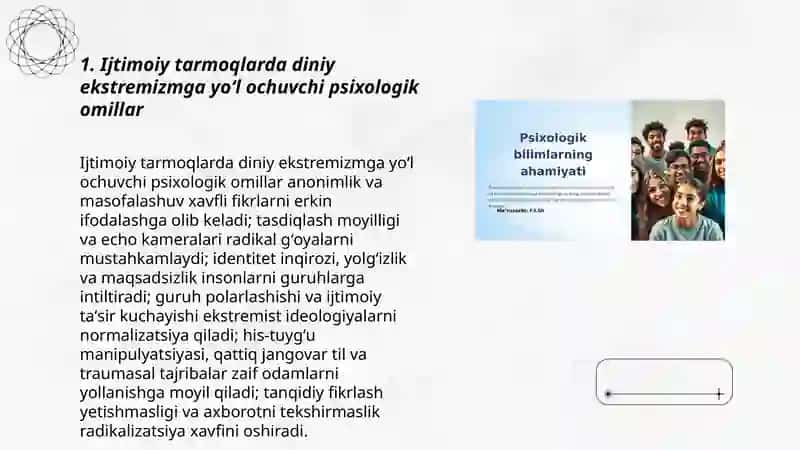 Media makonda psixologik, diniy va madaniy tahdidlar 3