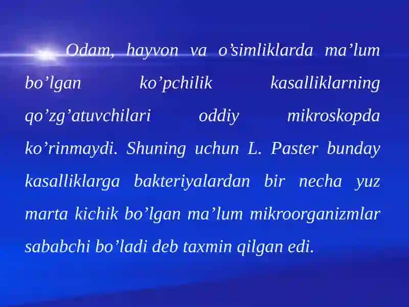 VIRUSLAR BO'LIMINING UMUMIY TASNIFI 3