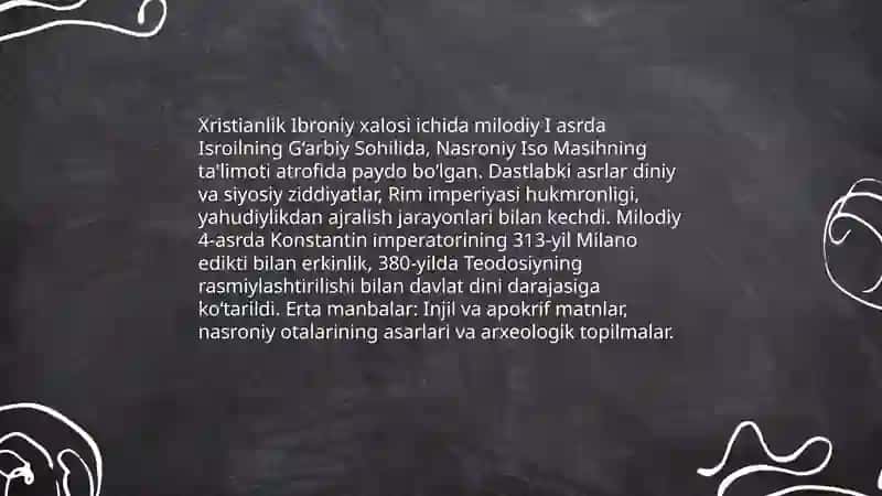 Xristianlik tarixi 3