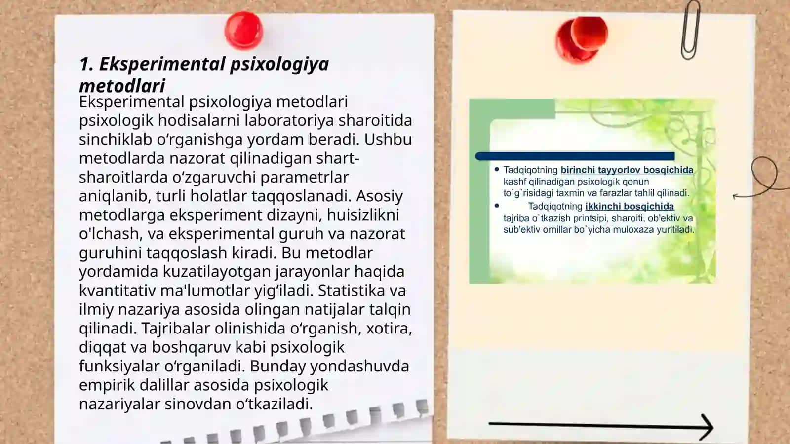Hozirgi zamon psixologiyasining tadqiqot metodlari 3