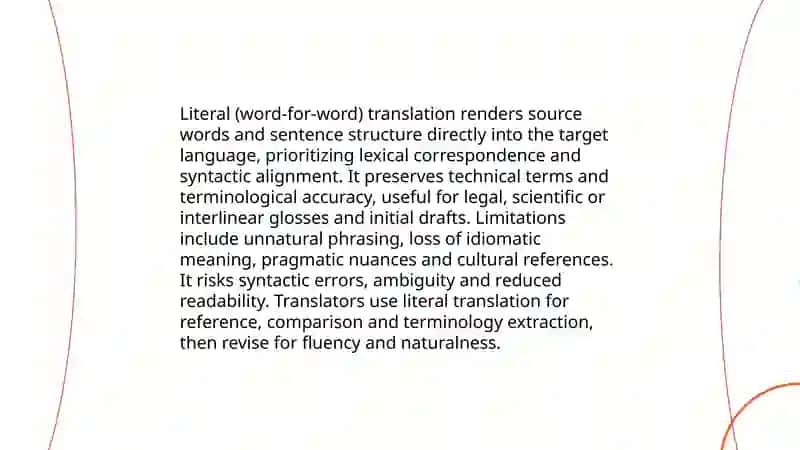 Types of translation 3