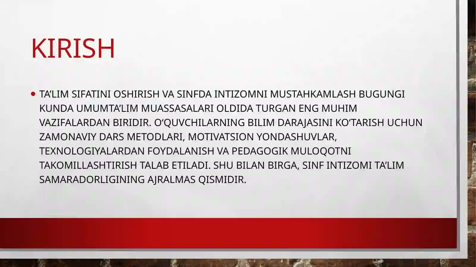 Ta’lim jarayonida samarali dars metodlaridan foydalanish 3