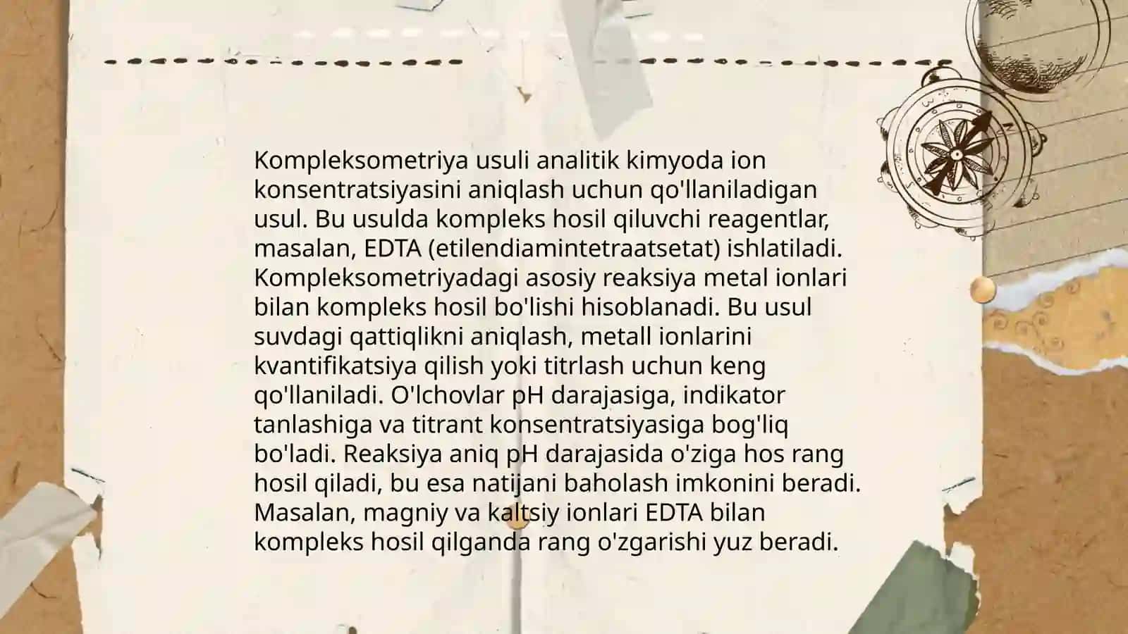 Komleksometriya usulida ichimlik suvining qattiqligini aniqlash 3