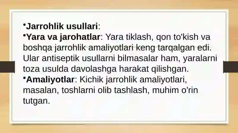 Qadimgi Gretsiya va Rimda jarrohlik usullari, Antik davr texnologiyalari. 3
