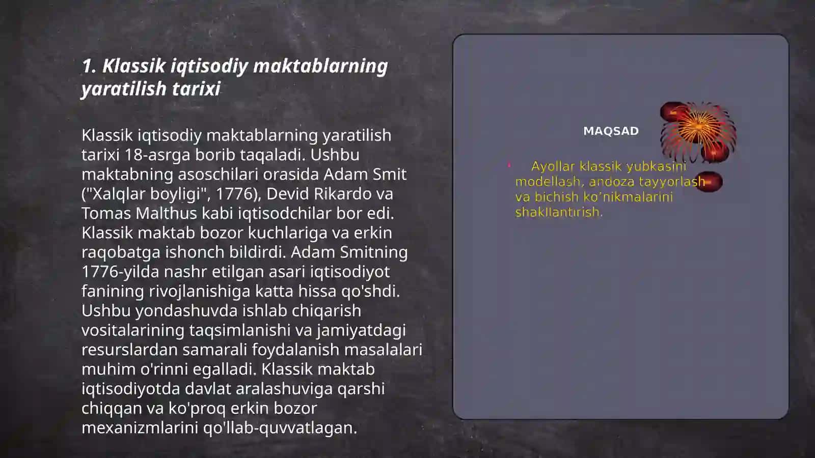 Klassik maktablarning iqtisodiy taʼlimotlari, Angliya va Fransiya klassik iqtisodiy maktablarning shakllanishi 3