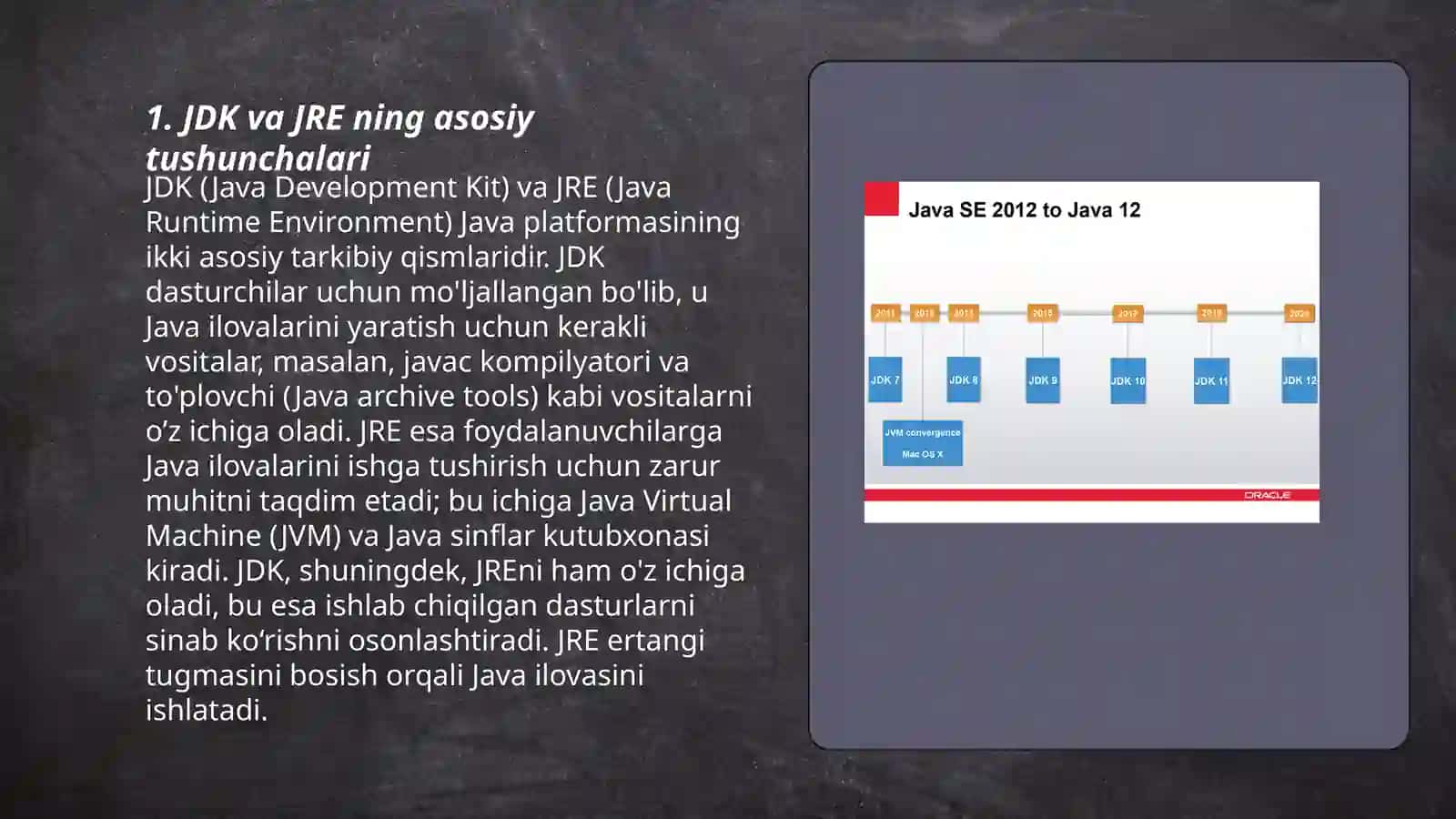 JDK va JRE va Inlejji idea haqida 3