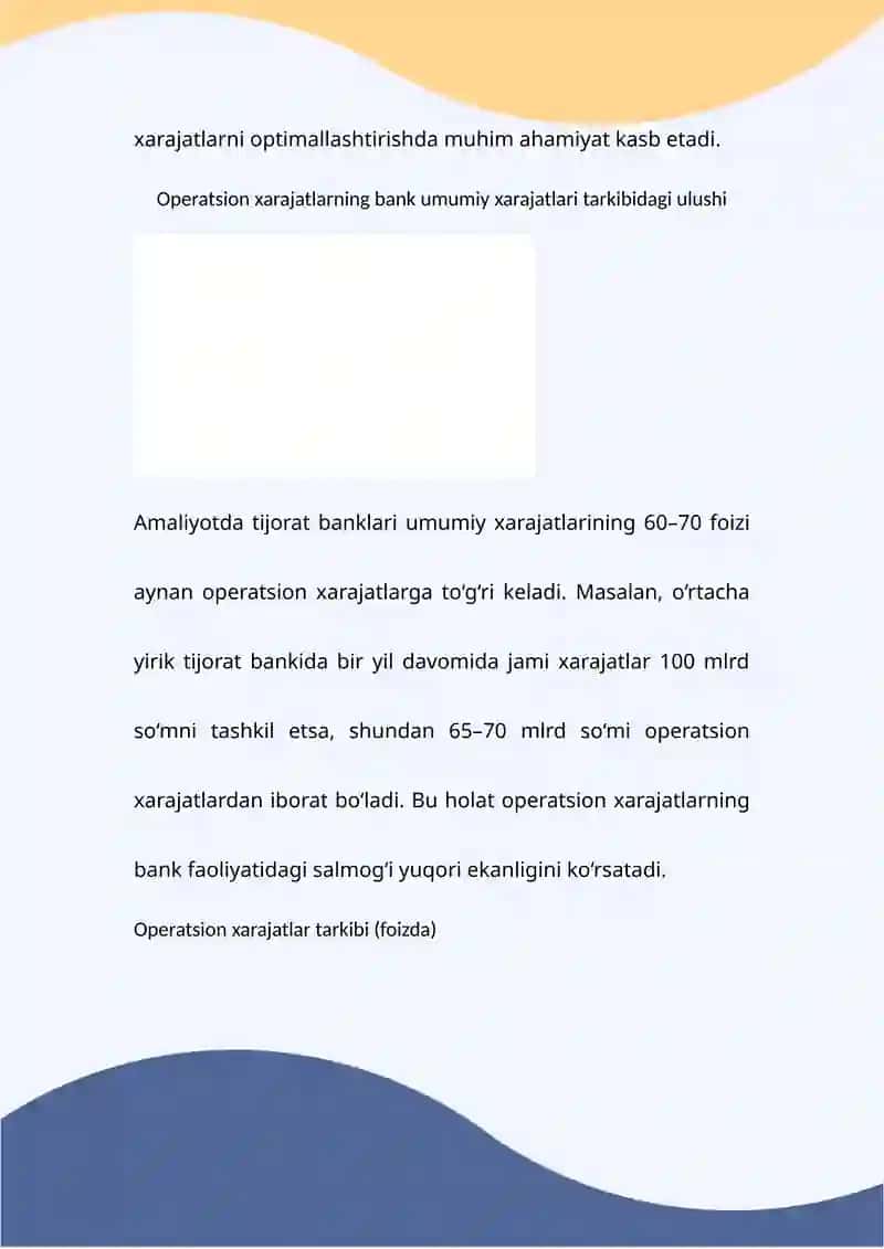 Tijorat banklarda operatsion harajatlarni hisobi va auditi 3