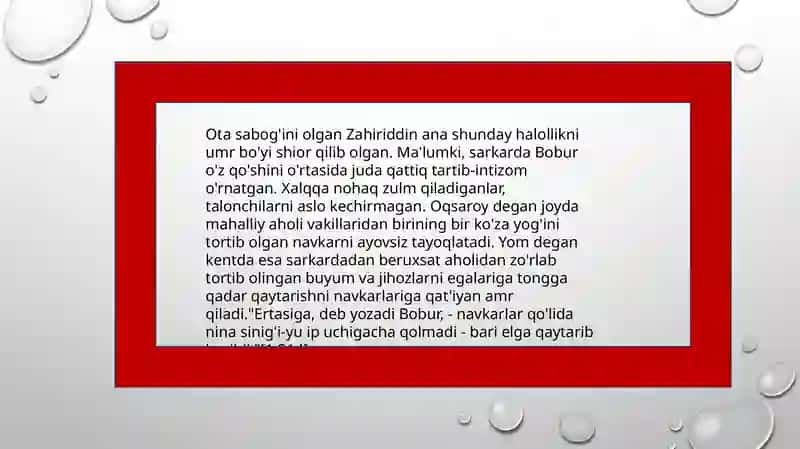 Oydinning oʻzbek adabiyoti iii fanidan tayyorlagan mustaqil taʼlim 3
