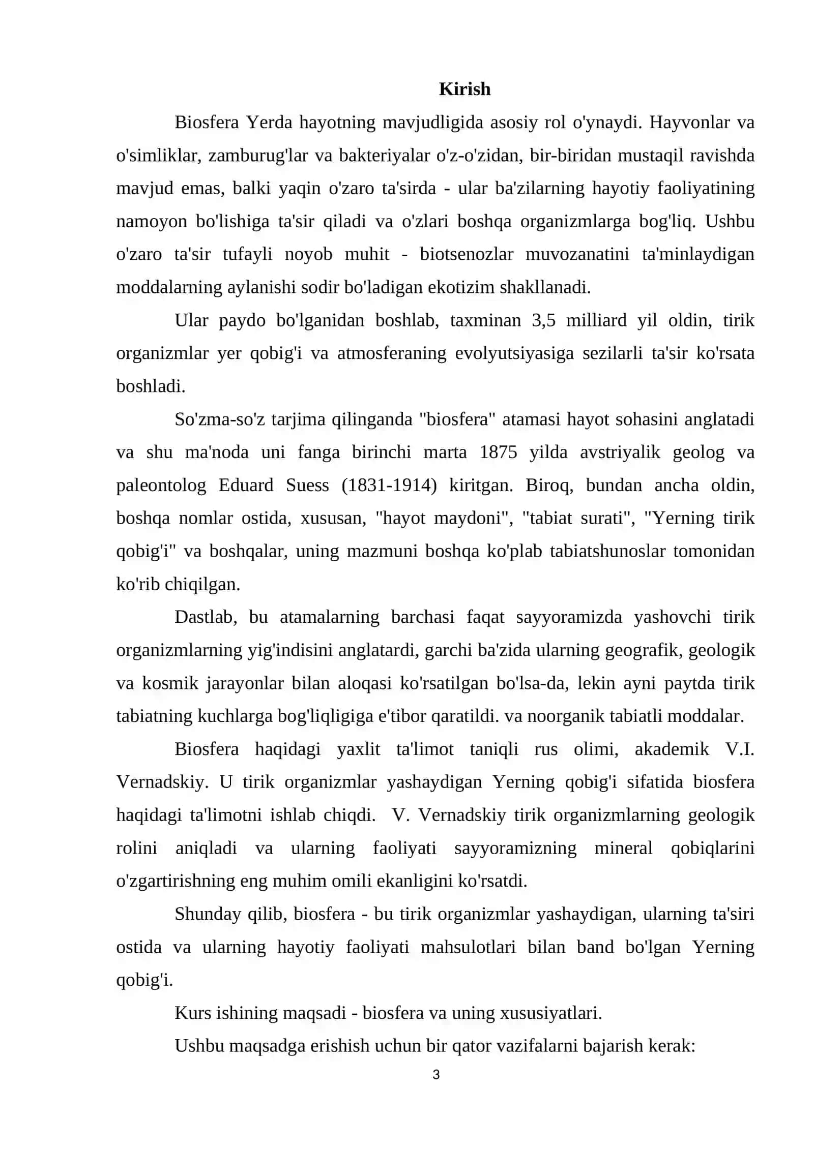 BIOSFERA VA UNI MUHOFAZA QILISH 3
