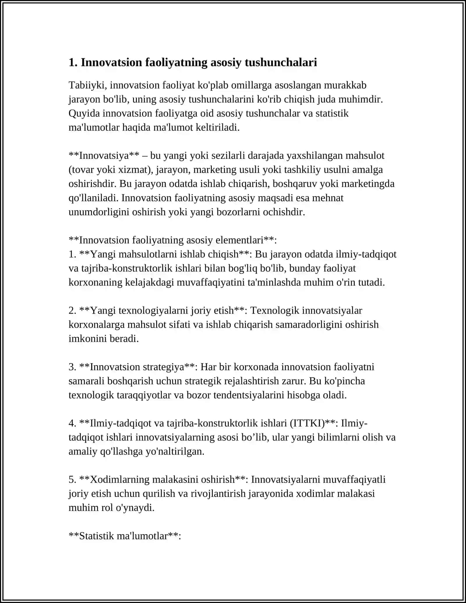 INNOVATSION SIYOSATI KONSEPSIYASINING UMUMIY QOIDALAR 3