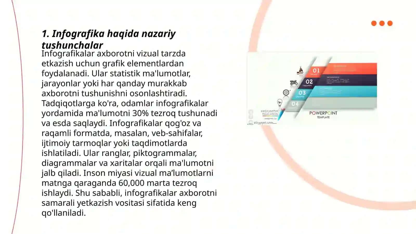 Kasbga doir interaktiv infografika vositalarini yaratish texnologiyasi 3