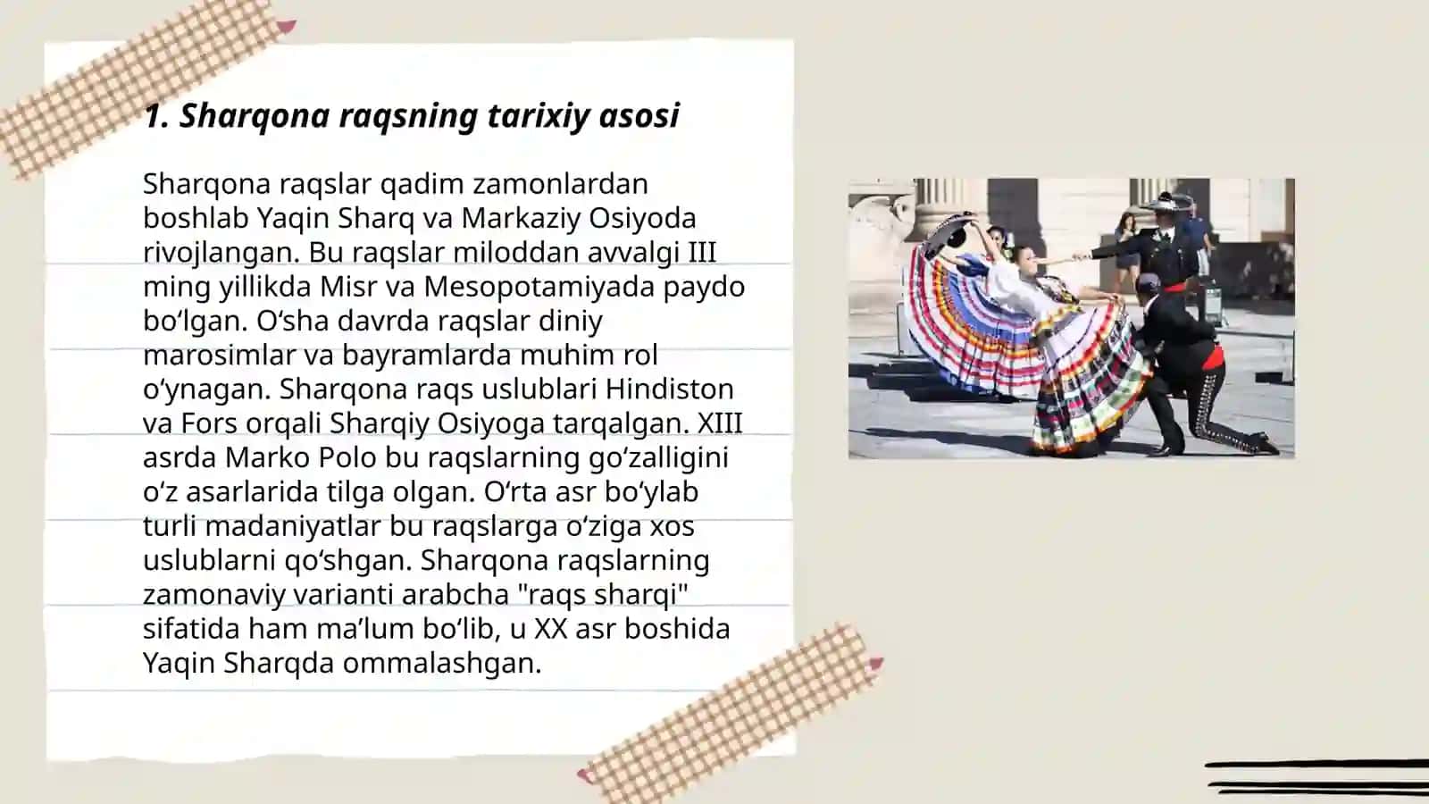 Uzoq sharq mamlakatlari xalq raqslarining asosiy harakat va elementlari 3