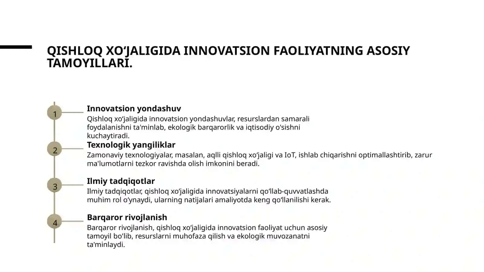 Qishloq xoʻjaligida innovatsion faoliyatning ilmiy asoslari 3