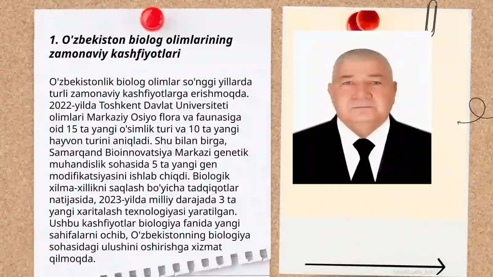 O'zbekiston biolog olimlari dunyo nigohida 3