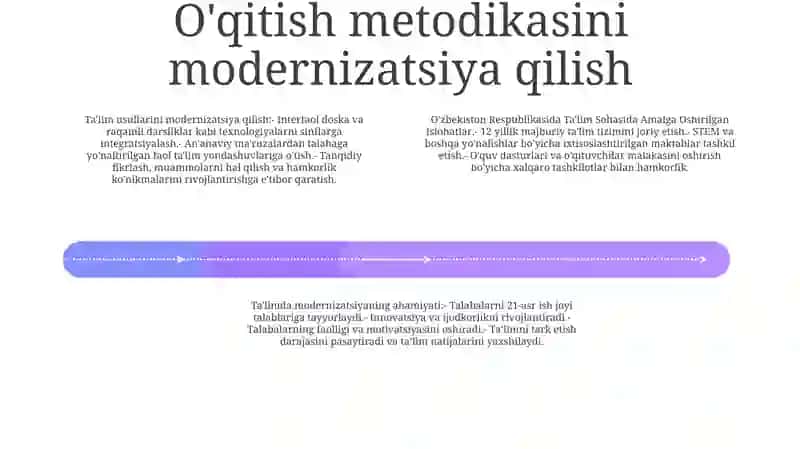 O'Zbekiston Respublikasida Ta'Lim Sohasida Amalga Oshirilgan Islohatlar 3