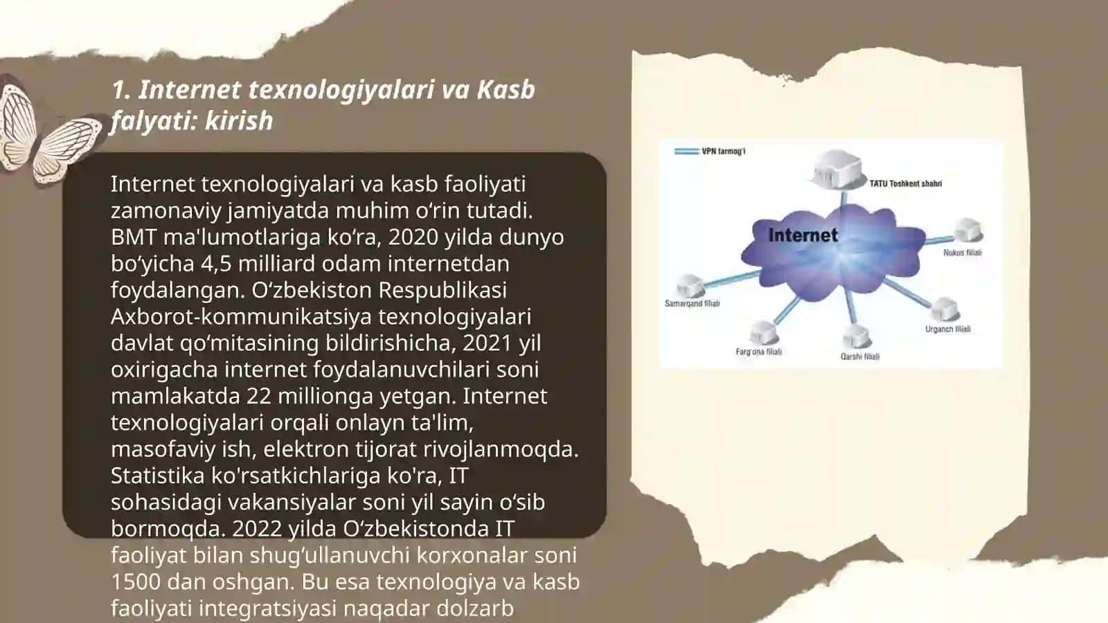 Kasb falyatida internet texnalogiyalarini qòllash 3