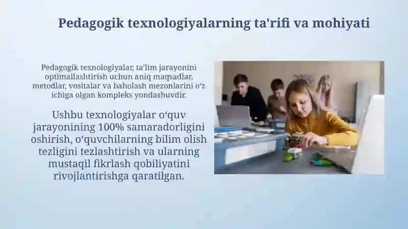 Pedagogiktexnologiyalarningrivojlanishi 3