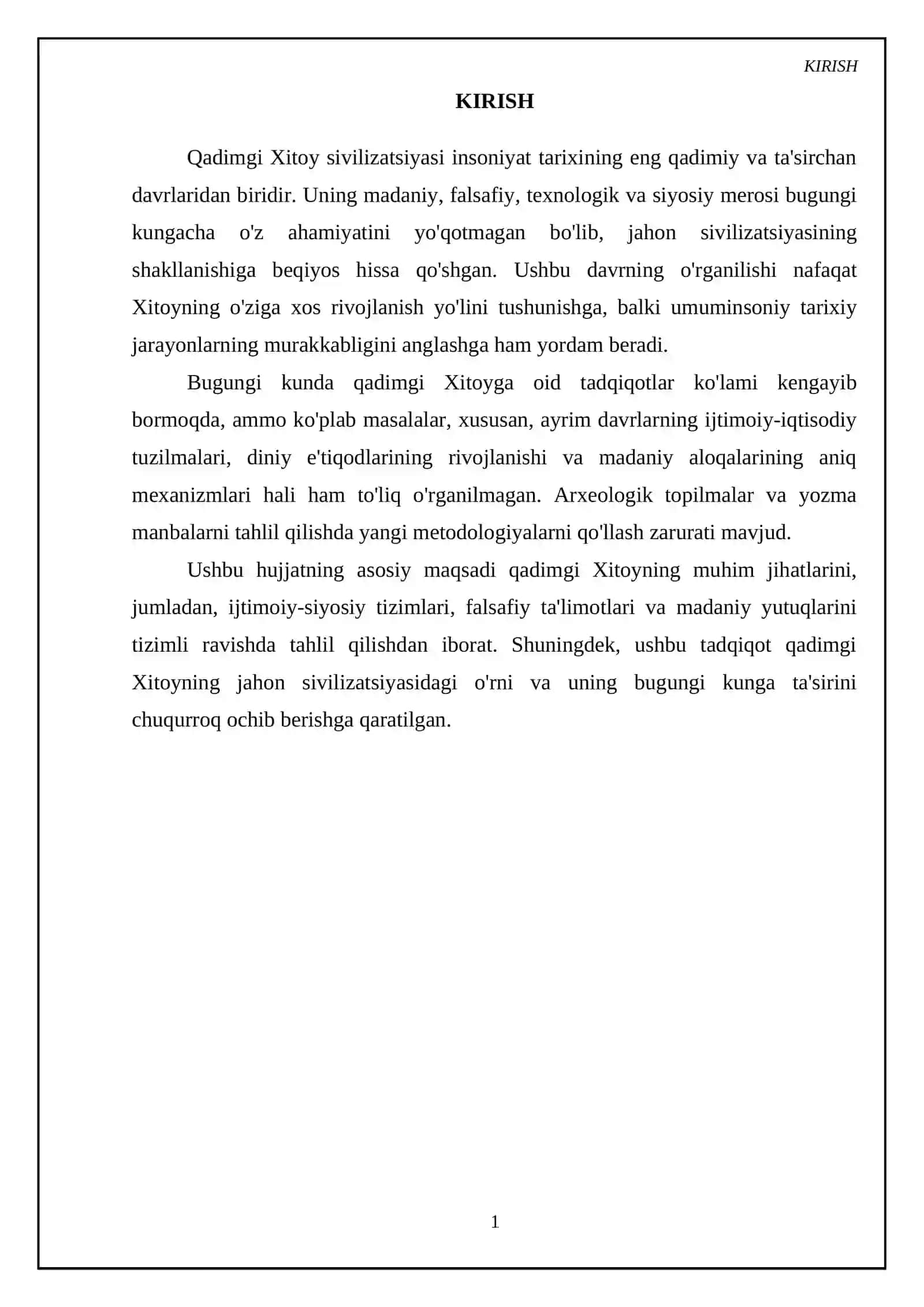 Qadimgi Xitoy 3