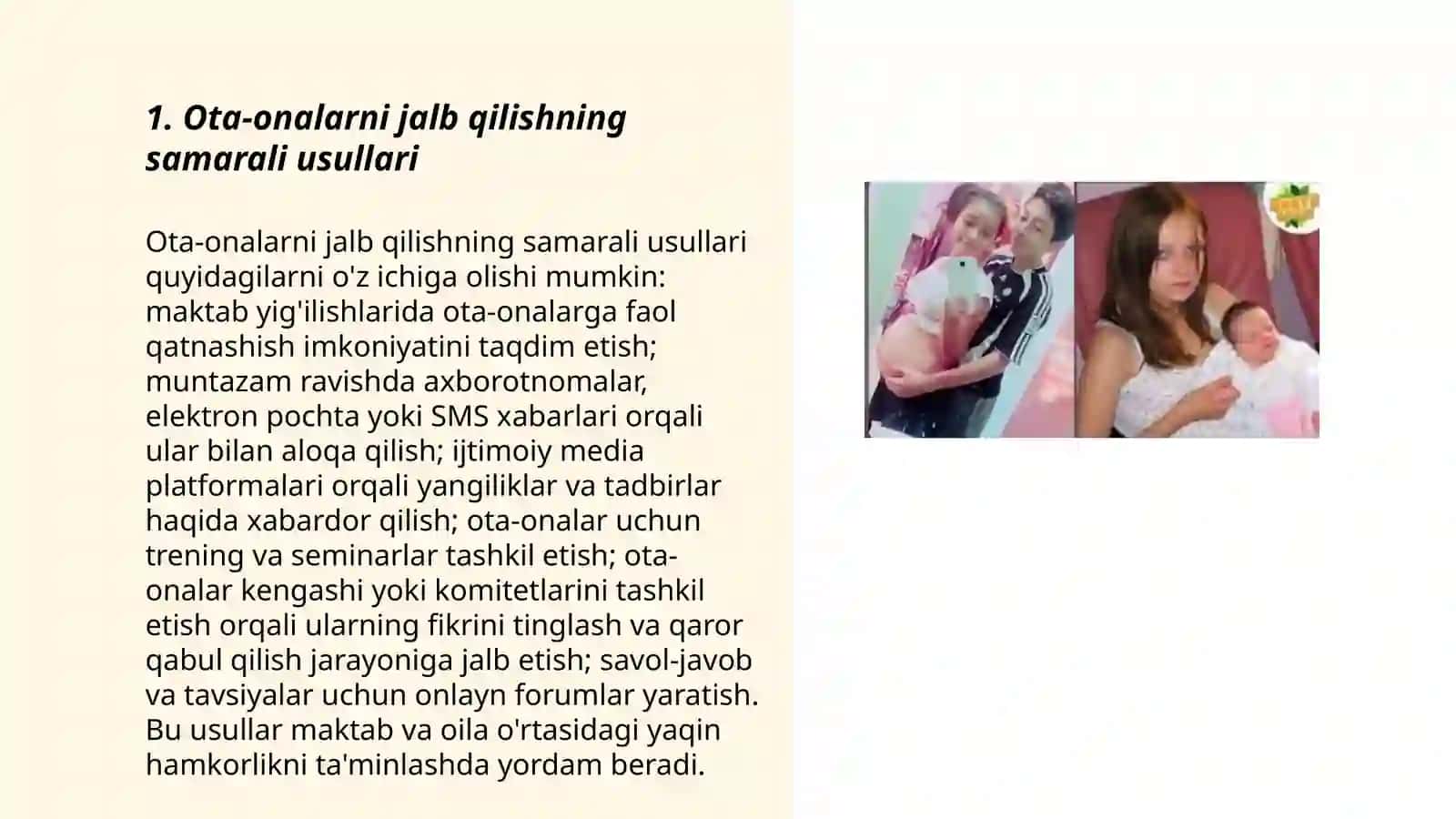 Ota-onalarni jalb qilishning samarali usullari 3