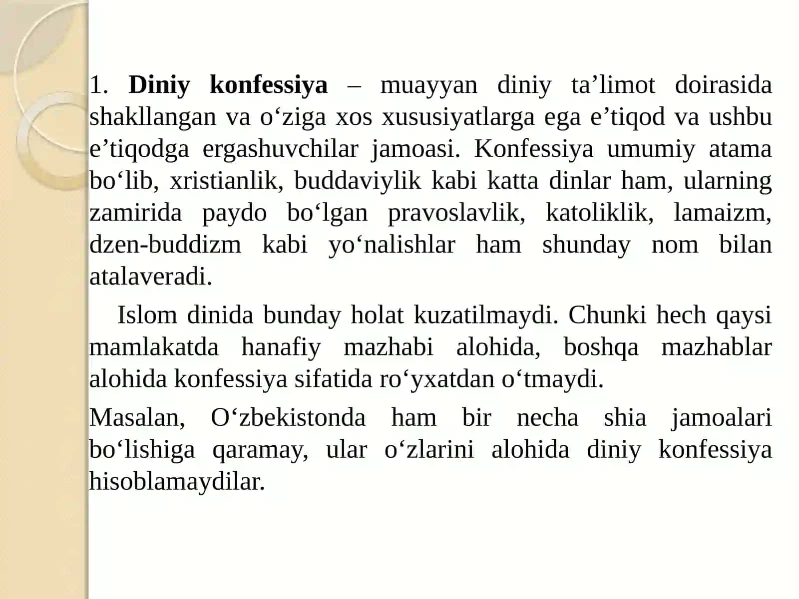 Dunyo dinlari tarixi 3