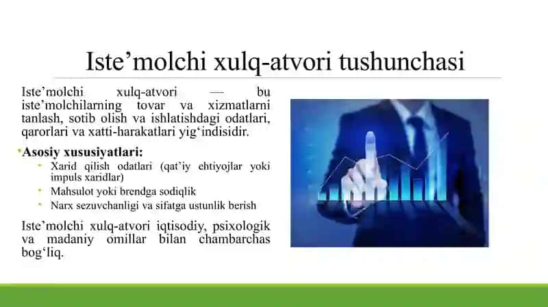 ISTEʼMOLCHI XULQ ATVORI MILLIY QADRIYATLAR VA DAROMAD DARAJASINING TAʼSIRI 3