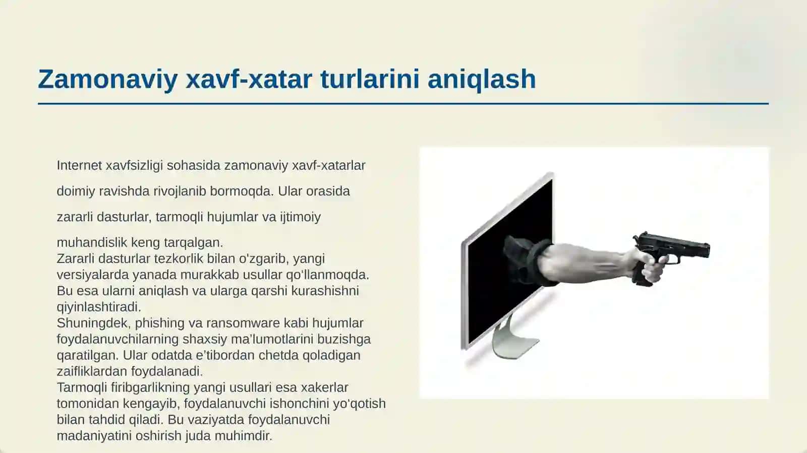 INTERNET XAVFSIZLIGI VA FOYDALANUVCHI MADANIYATI 3