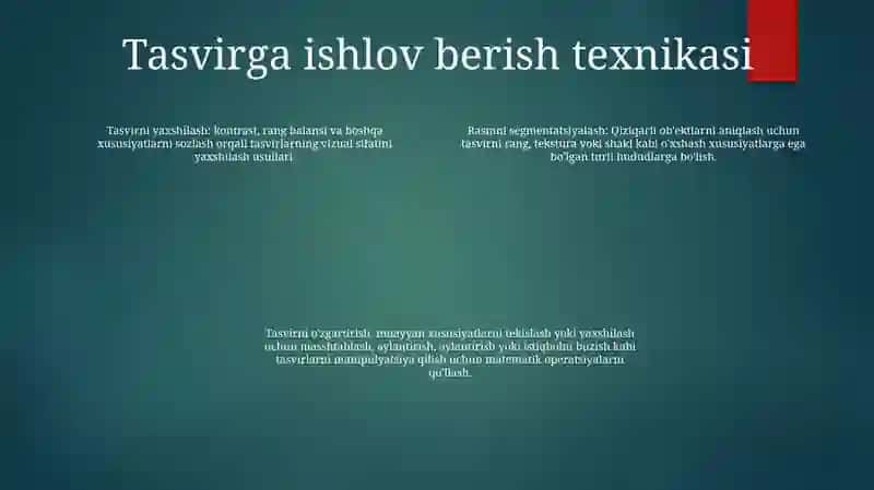 Raqamli Tasvirlarni Yaratish Va Qayta Ishlash Usullari 3