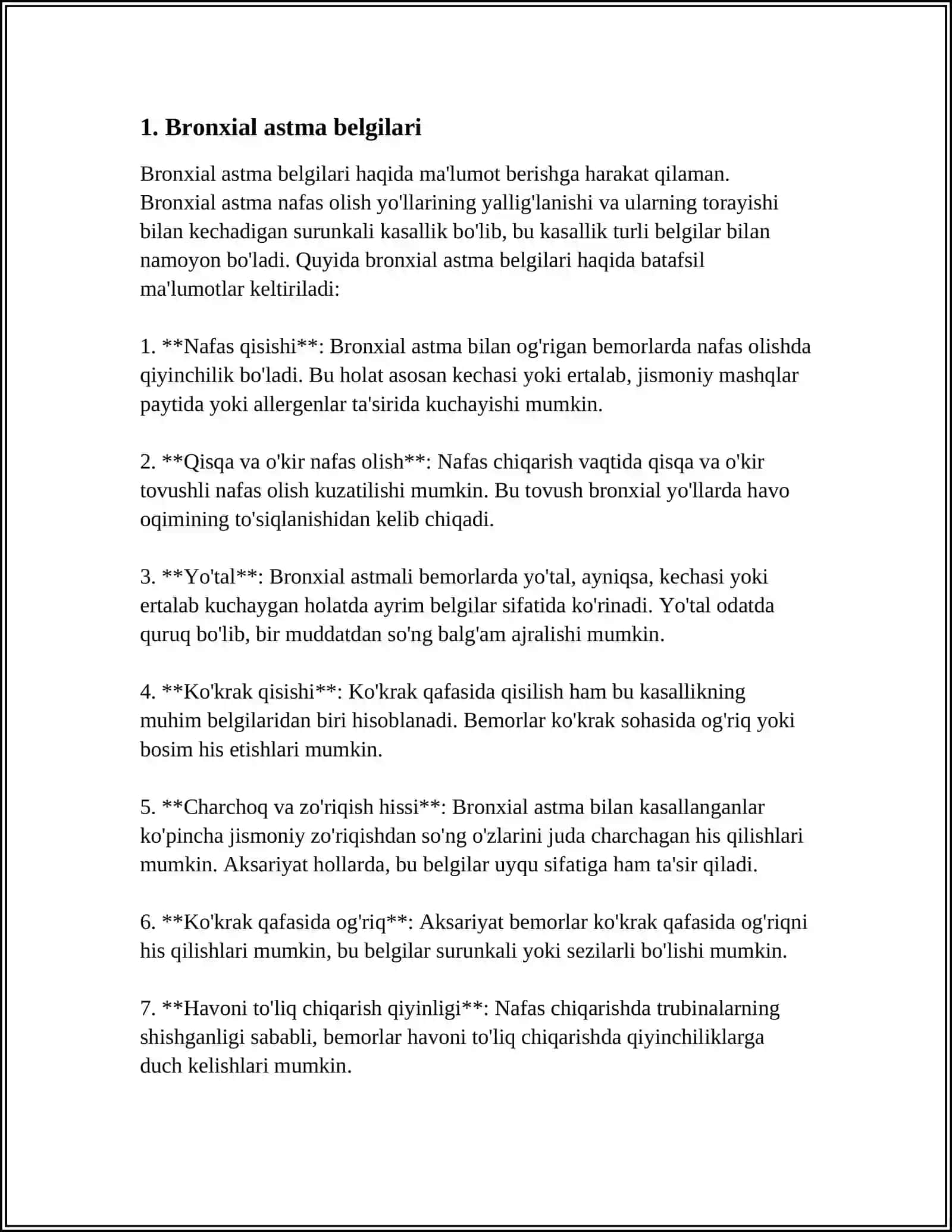 BRONXIAL ASTMA KASALLIKLARIDA BIRINCHI YORDAM 3