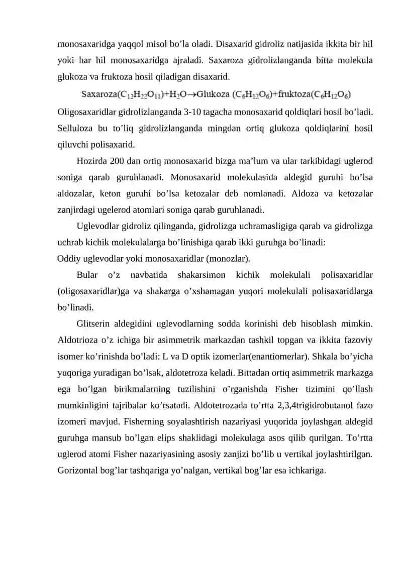 Uglevodlar 3
