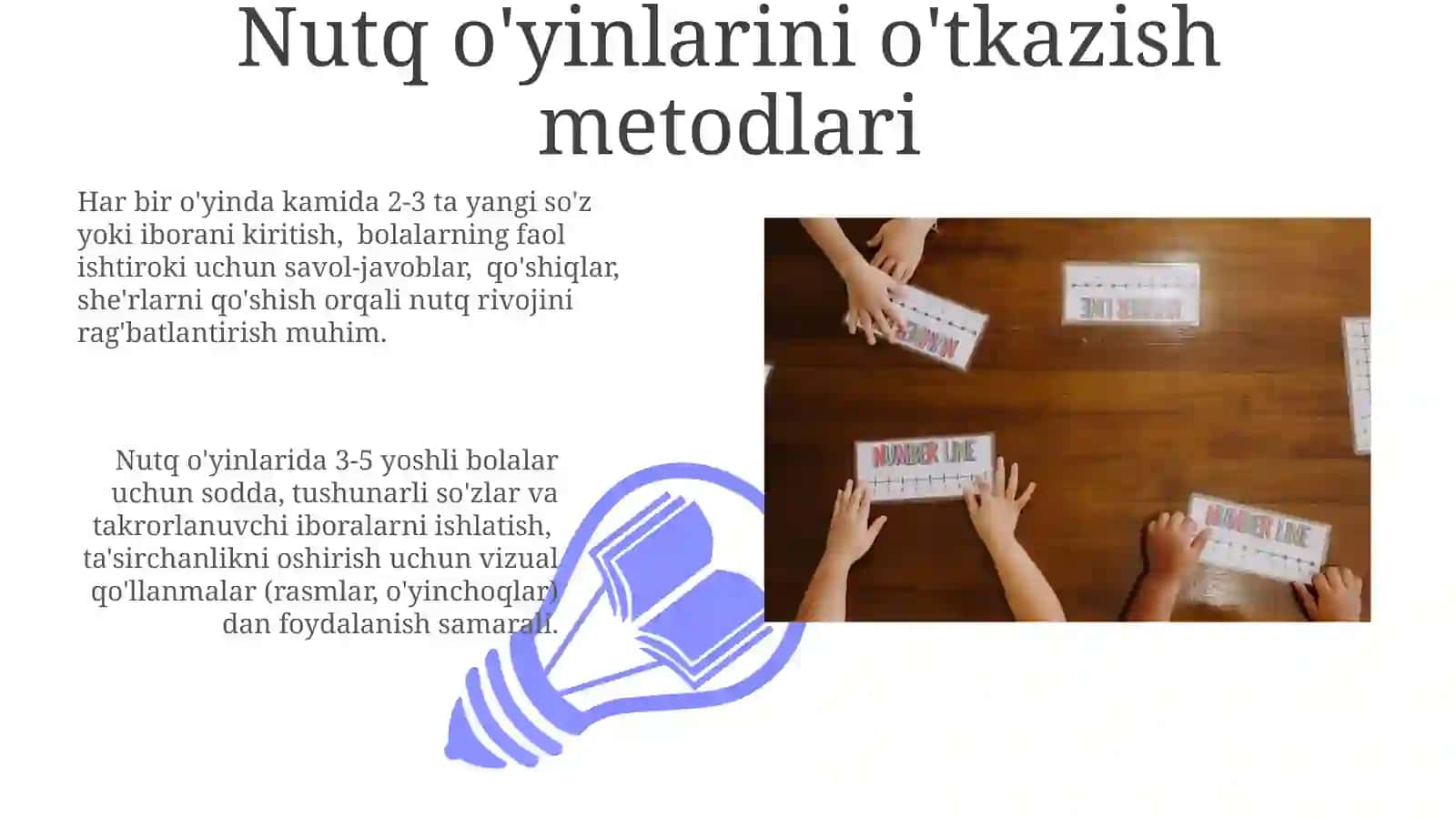 Nutq o'yinlarini tashkil qilish va o'tkazishning samarali usullari 3