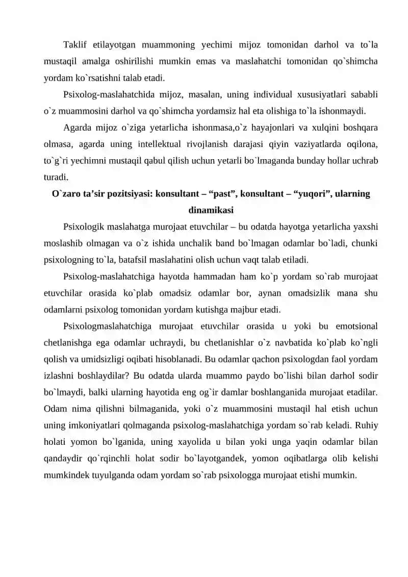 Psixologik Maslahat 3