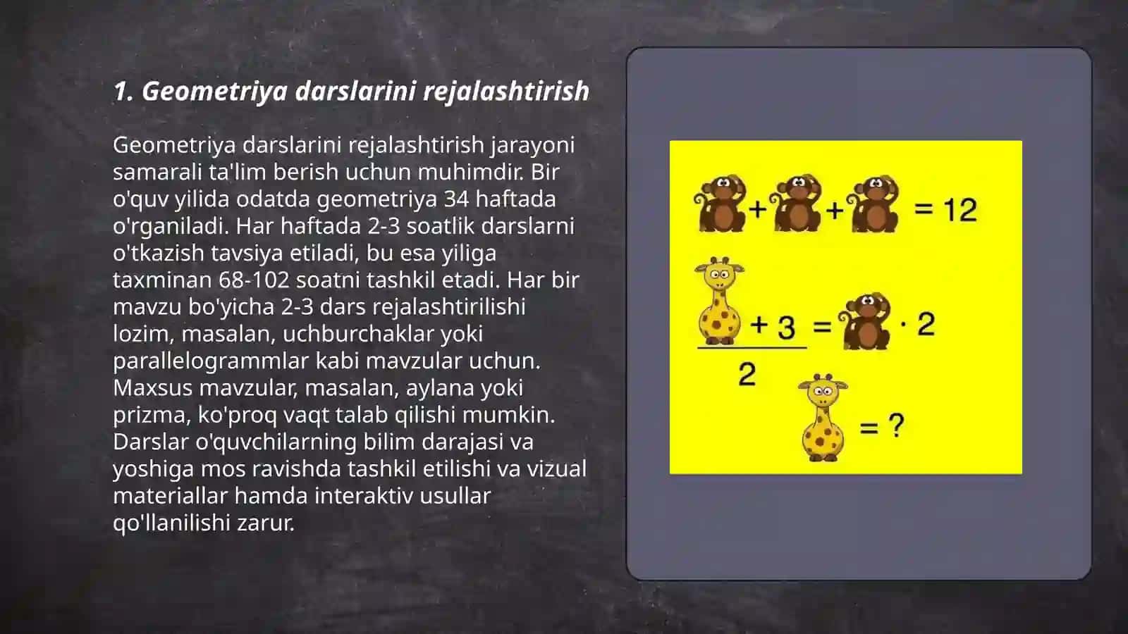 Geometriya kursida yuzani õqitish metodikasi 3