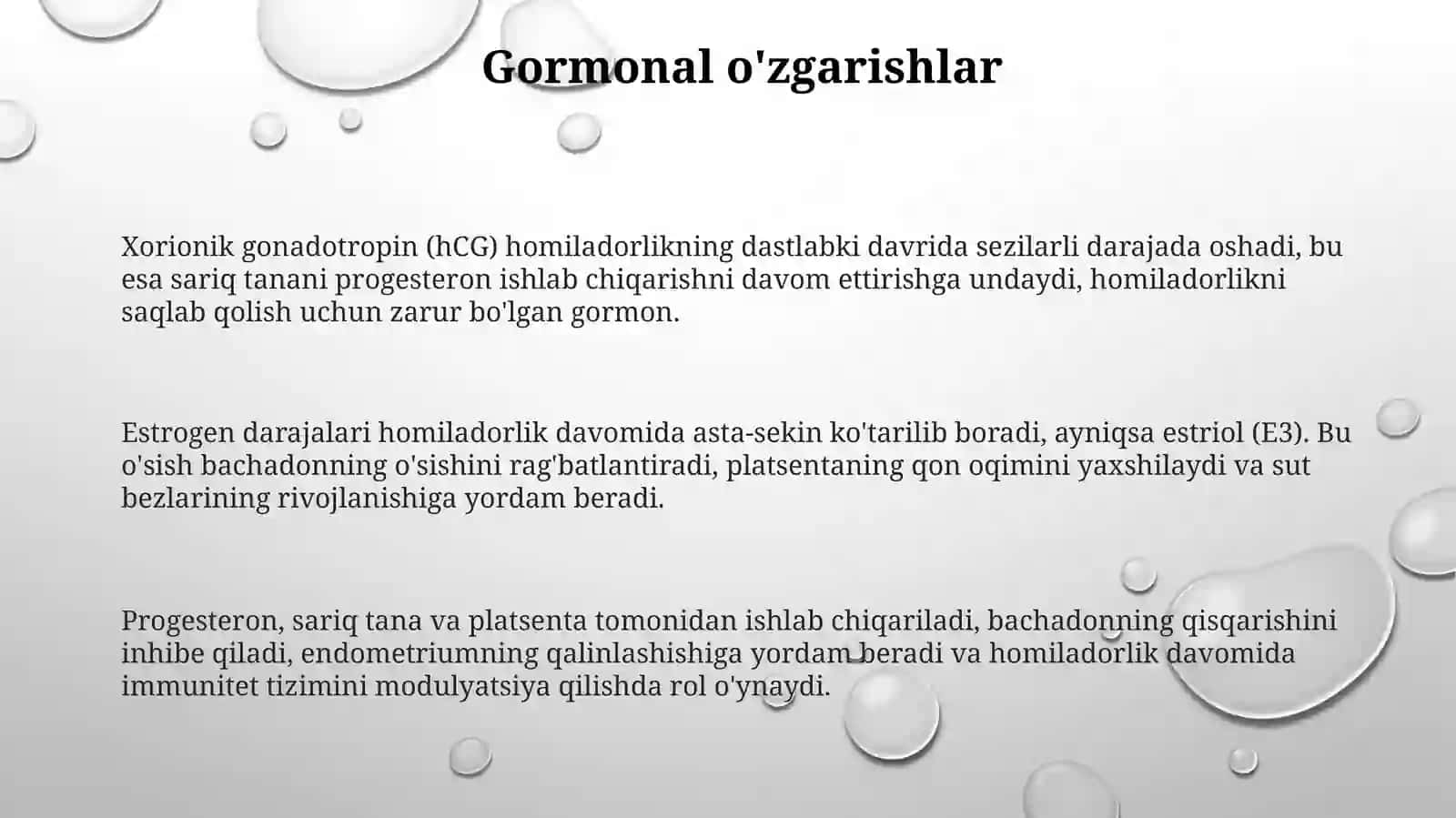 Homiladorlik davrida boʻldigan fiziologik oʻzgarishlar 3