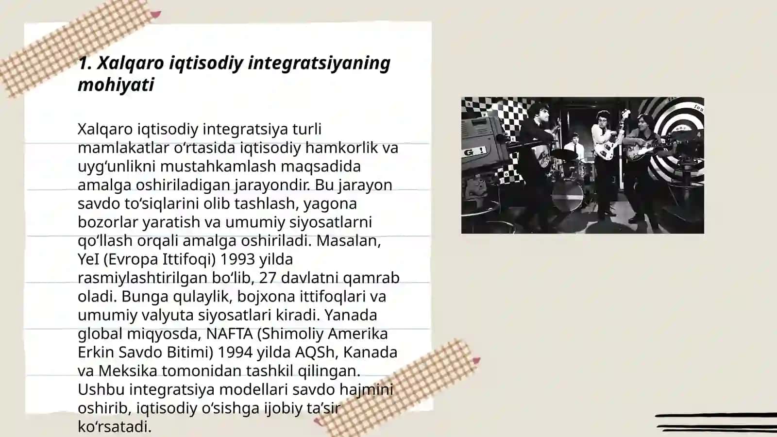 Xalqaro iqtisodiy integratsiya va O'zbekistonning jahon hamjamiyatiga kirib borishi 3