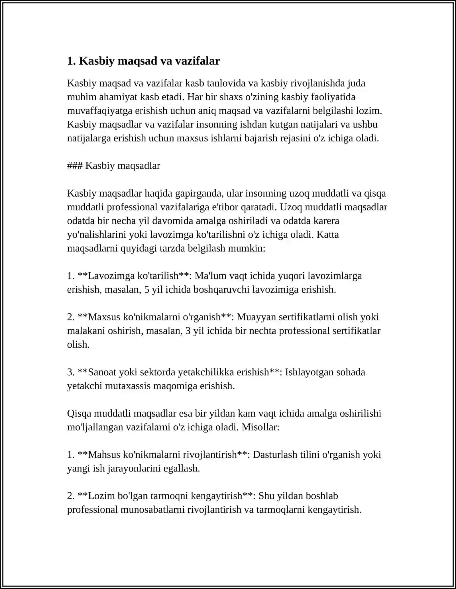 KARYER PARAMETRLARI, ELEMENTLARI VA KON TEKSTURASI 3