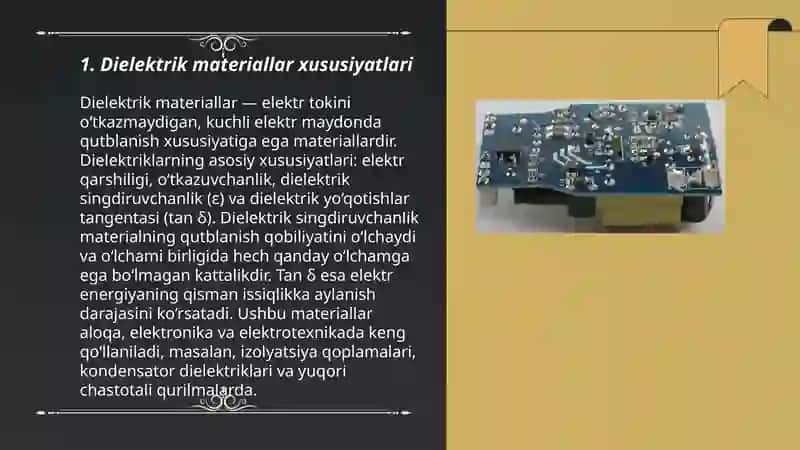 Elektr materiallar xususiyatlari 3