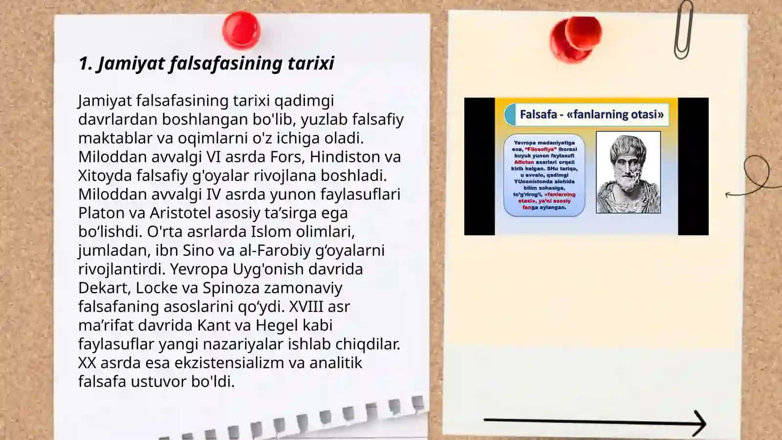 Jamiyat falsafasi 3