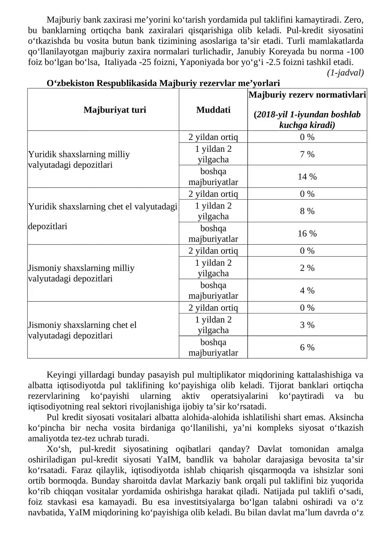 Banklar va ularning bozor iqtisodiyotidagi vazifalari 3