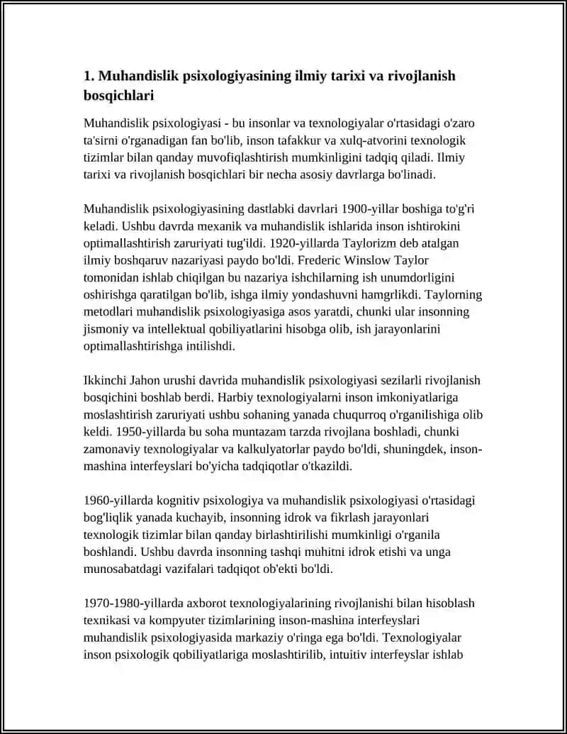 MUHANDISLIK PSIXOLOGIYASINI FAN SIFATIDA RIVOJLANISHI 3