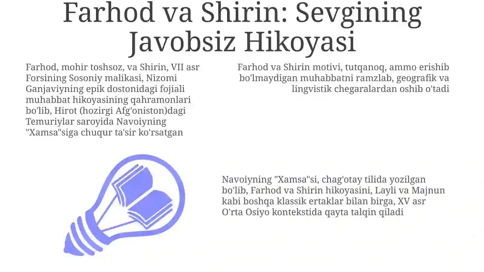 Navoiy "Xamsa"si va uning Sharq adabiyotida tutgan o'rni 3