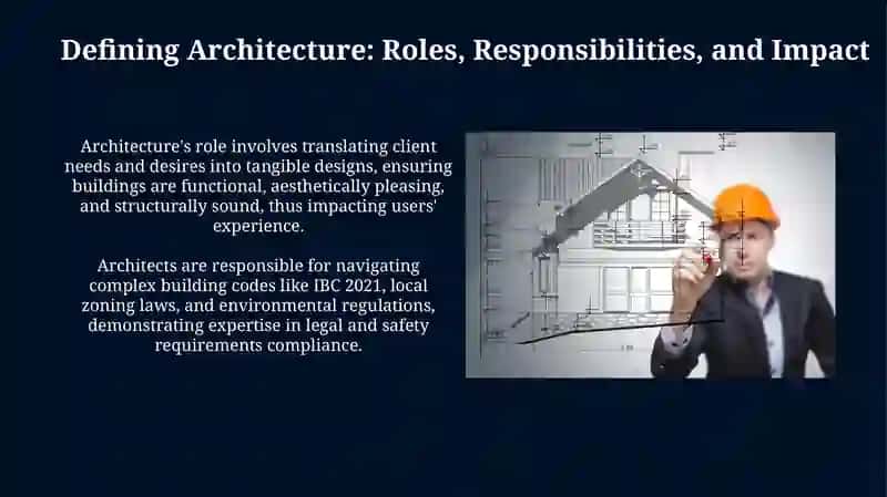Presentation on Architect 3