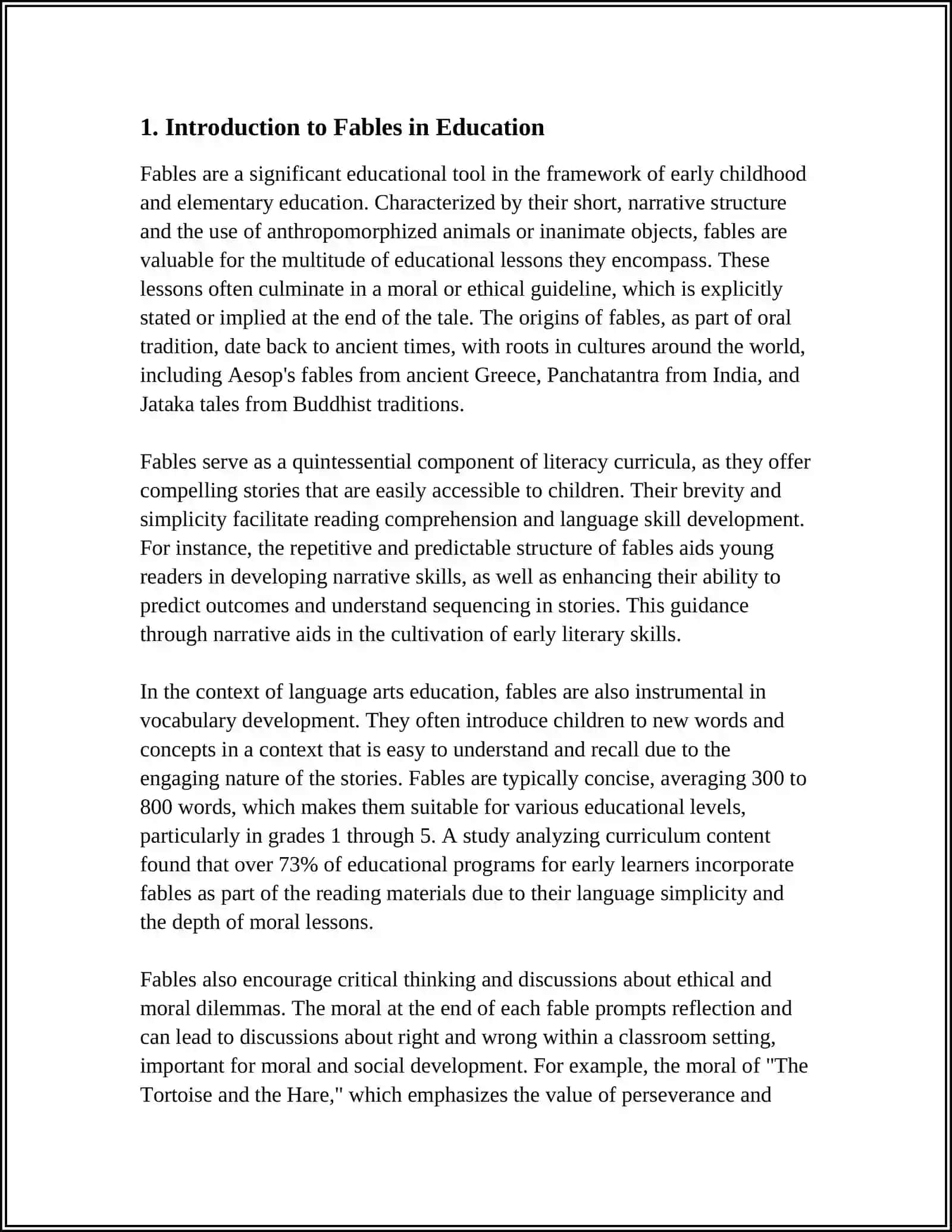 THE USE OF FABLE STORY THROUGH STAD TECHNIQUE TO IMPROVE STUDENTS READING COMPREHENSION 3
