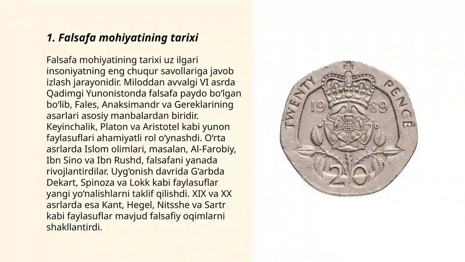Falsafa mohiyatining tarixi 3