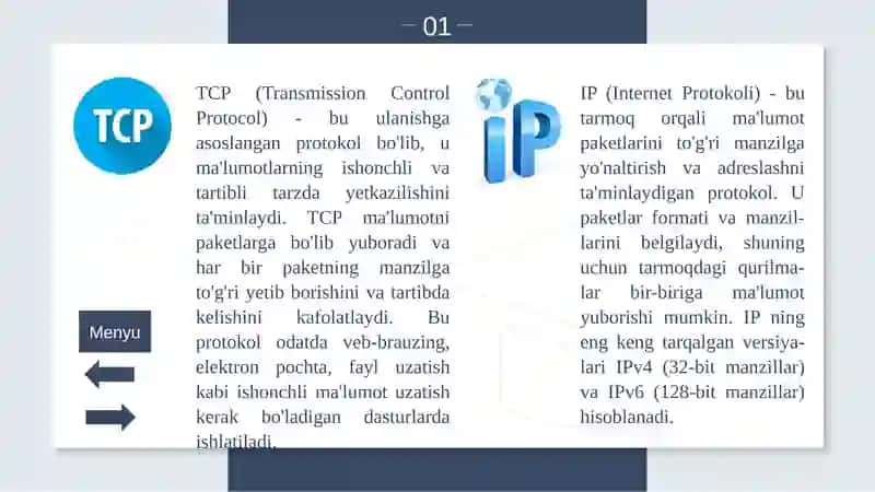 TCP/IP protokollarsteki 3