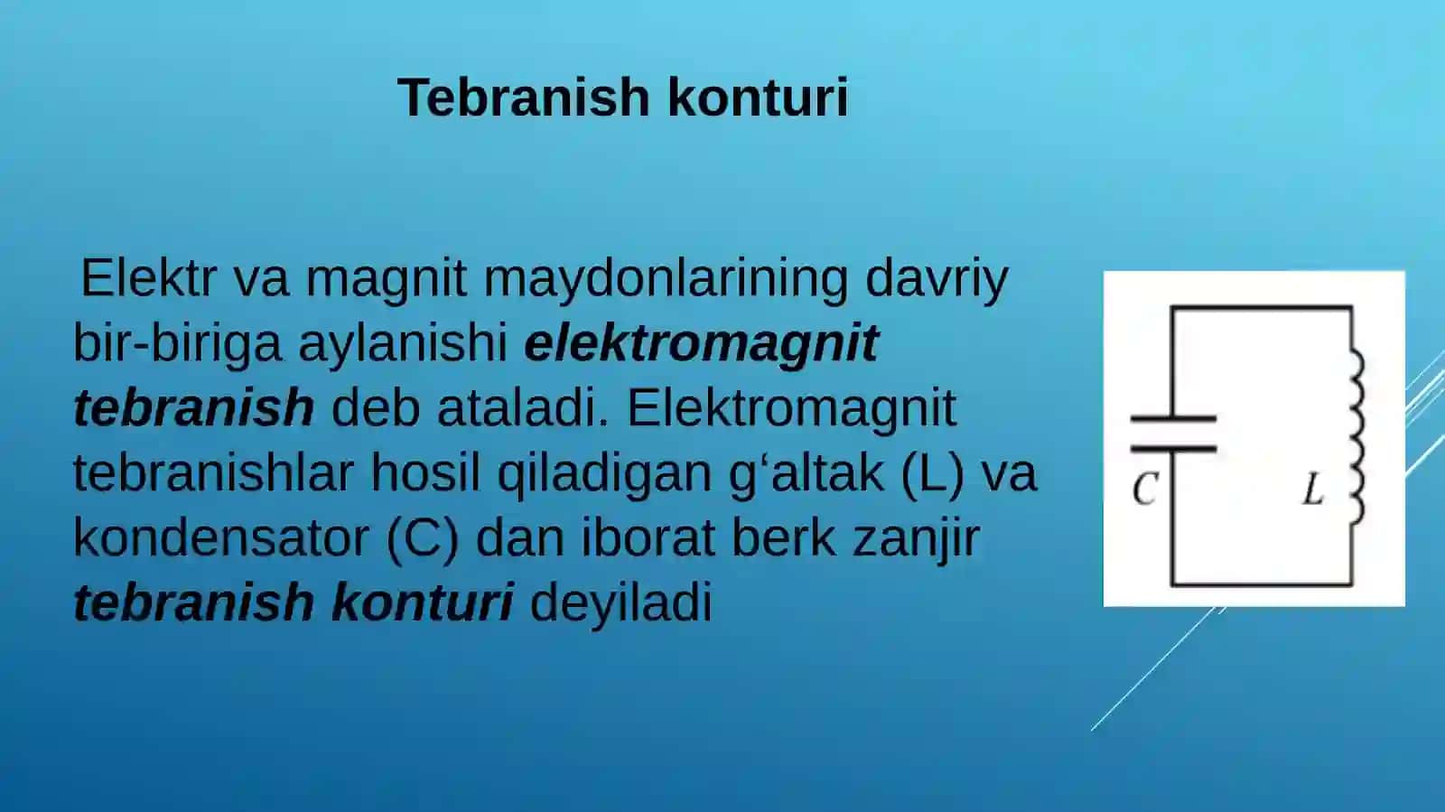 Elektromagnit tebranishlar 3
