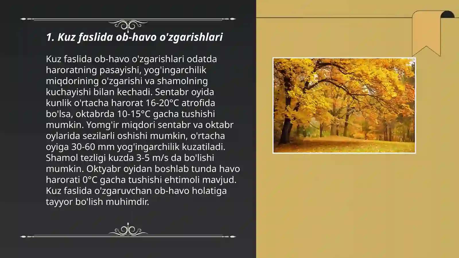 Kuz fasli 3