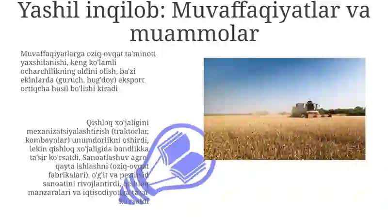 Mustaqillikdan keyingi qishloq xo'jaligi inqilobi 3