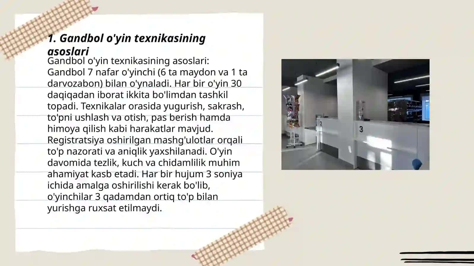 Gandbol va Futbol oyin texnikasi va taktikasi 3