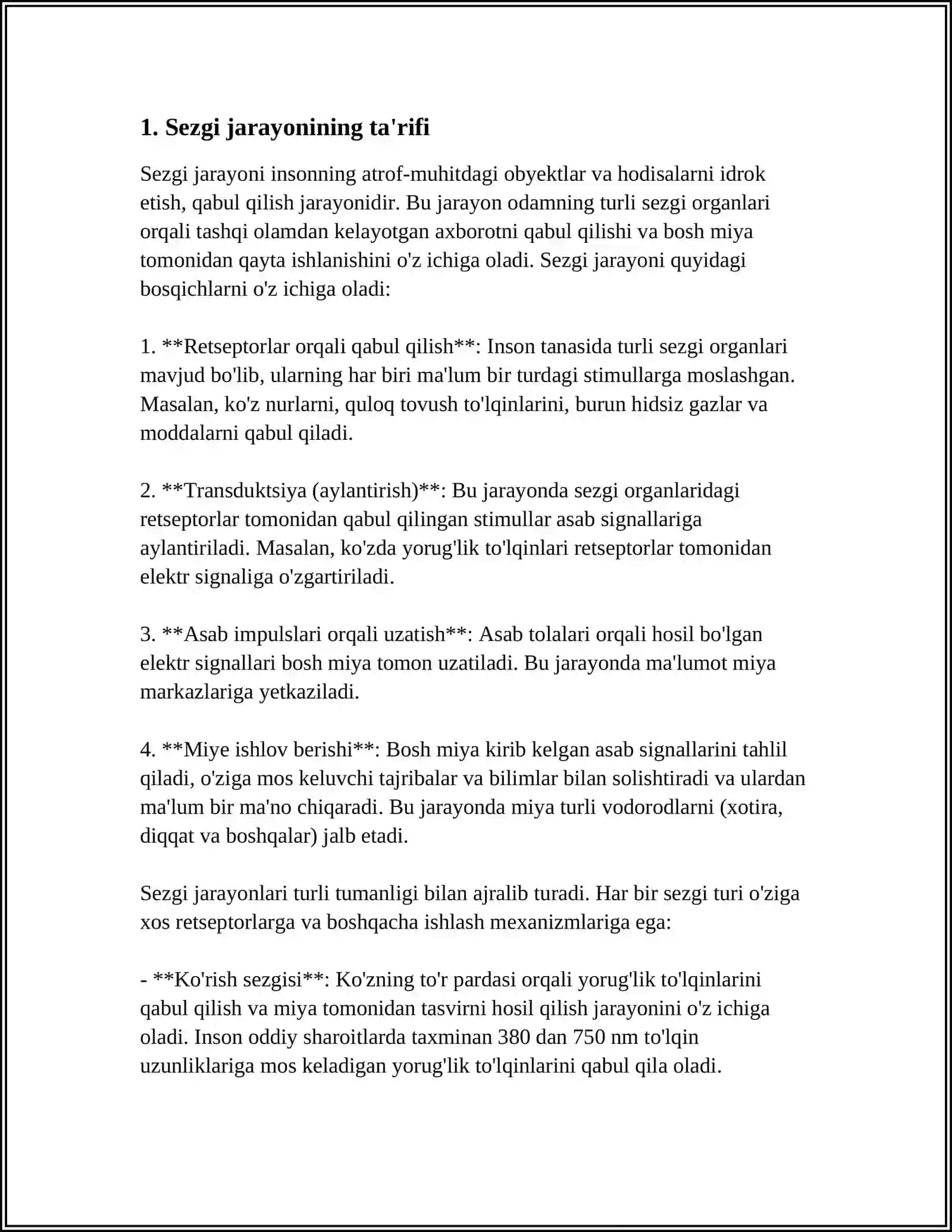 SEZGI JARAYONI HAQIDA TUSHUNCHA 3