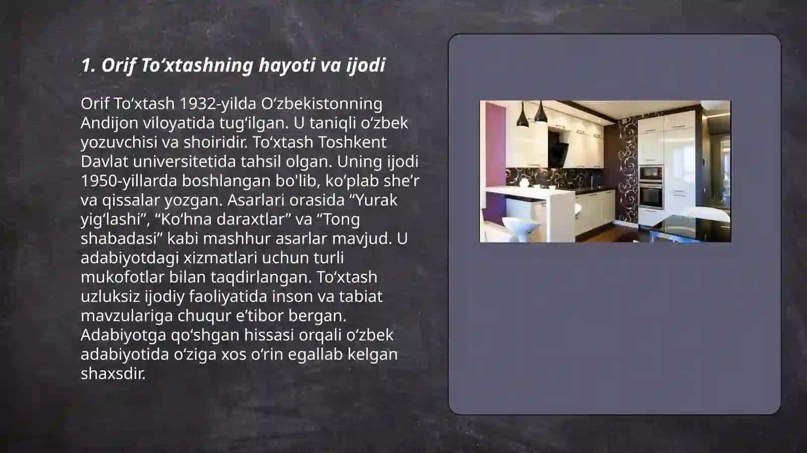 Orif Toʻxtash va Sadulla Quronov ijodining oʻziga xos xususiyatlari 3